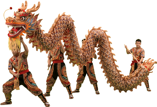 Danza del dragón chino