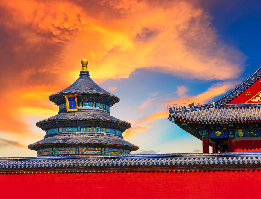 Pagoda del templo del cielo China