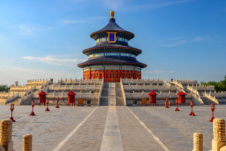 Plaza en Beijing